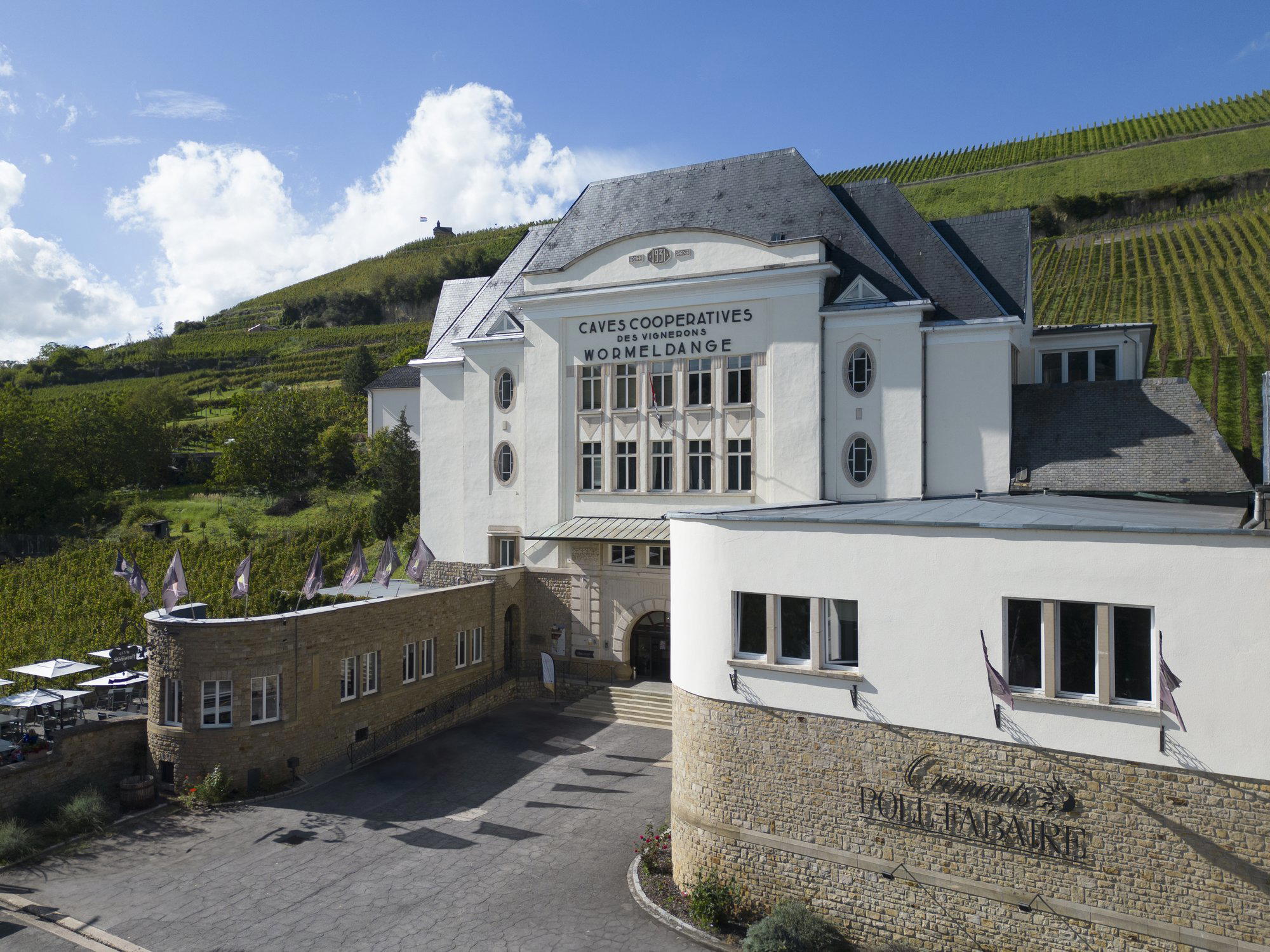 Caves Berna winery in Wormeldange