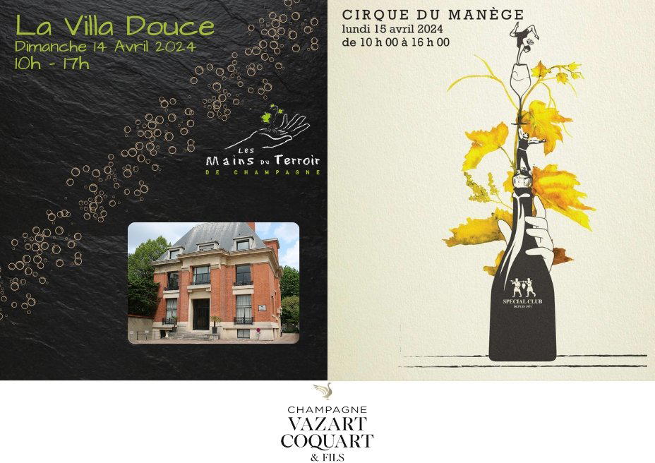 Champagner Vazart-Coquart & Fils winery in Chouilly