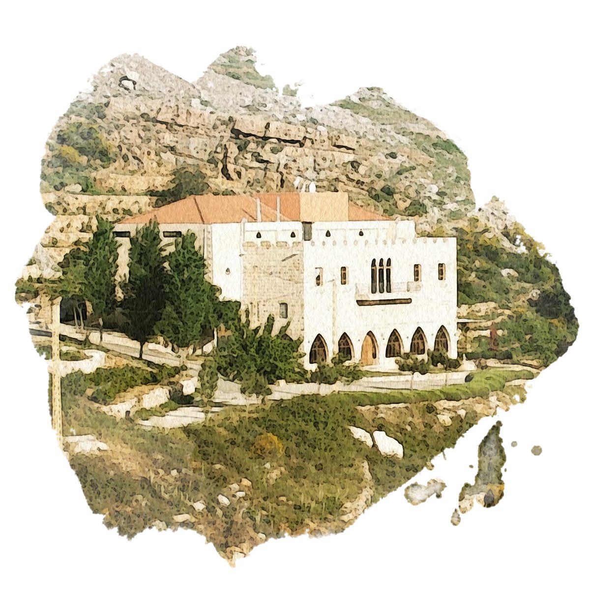 Château Cana winery in بحمدون, Lebanon