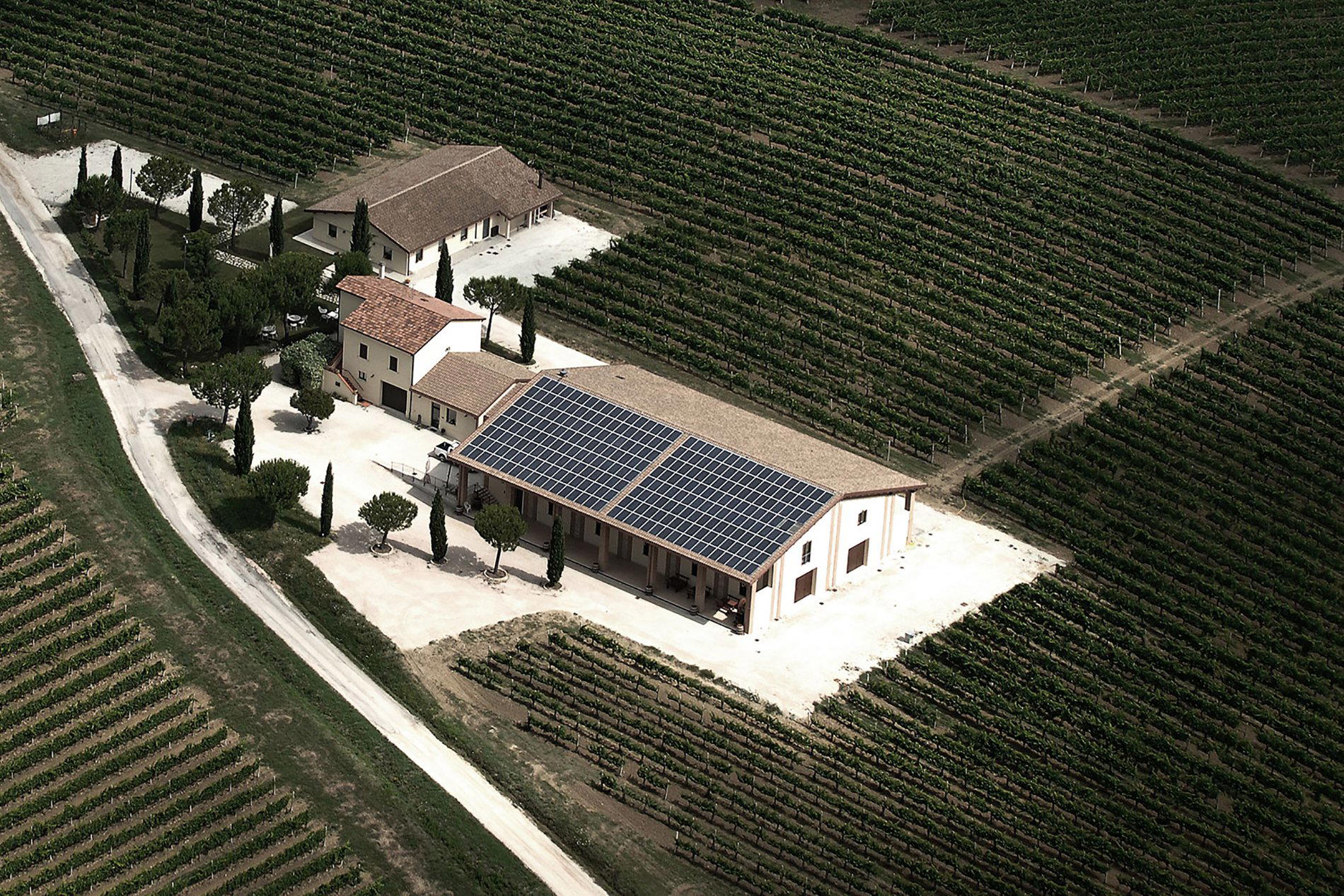 Le Cimate winery in Montefalco, Italy