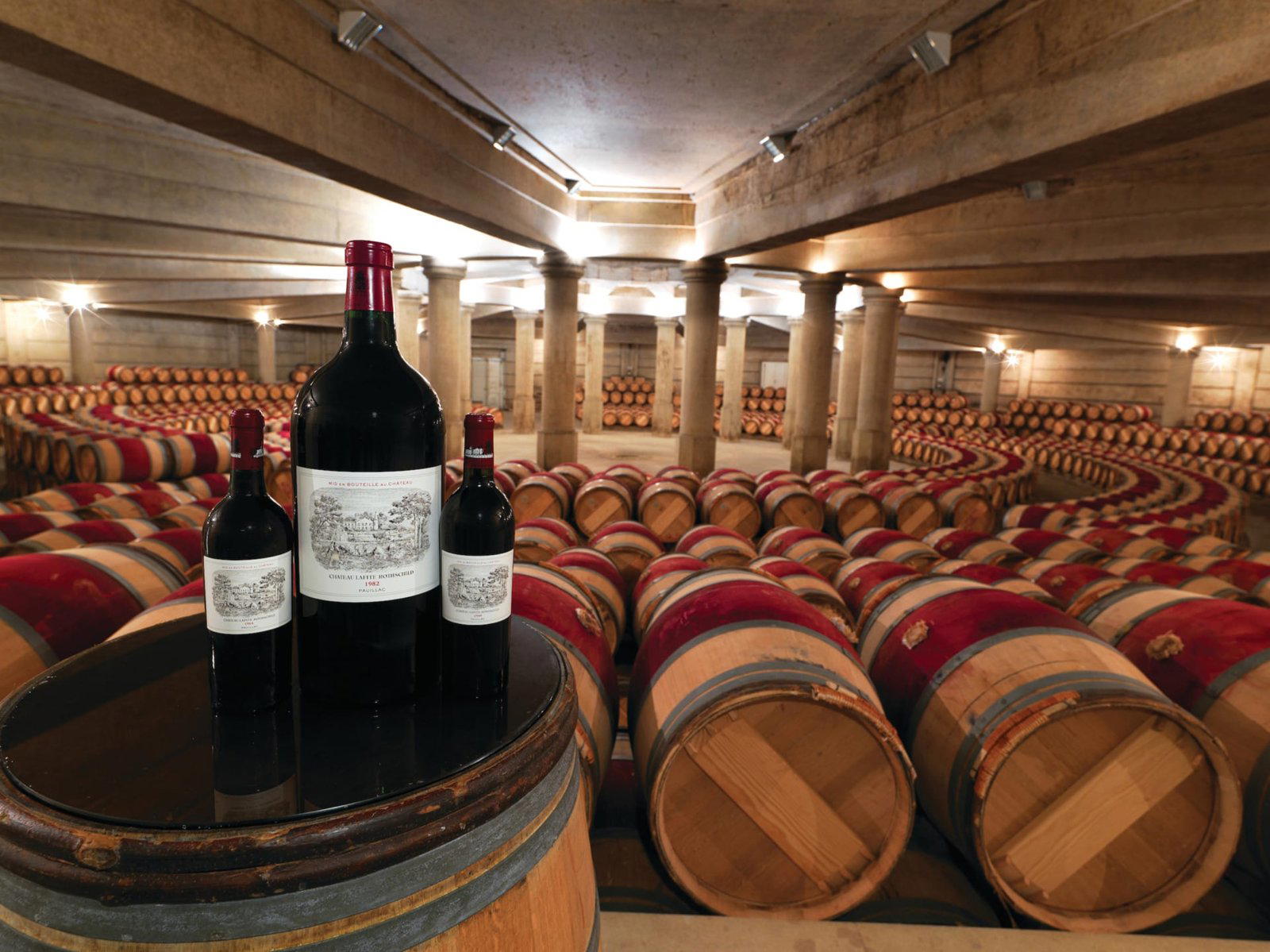 Chateau Lafite Rothschild winery in Pauillac