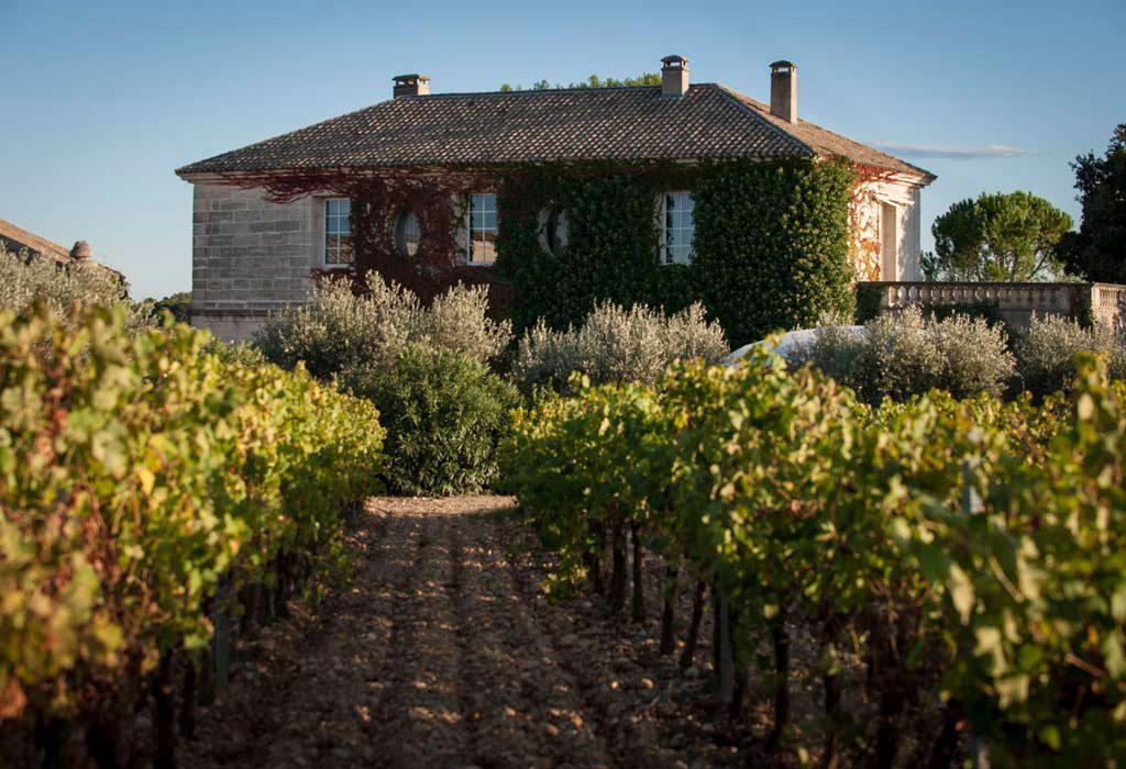 Château Puech Haut winery in Saint Drezery