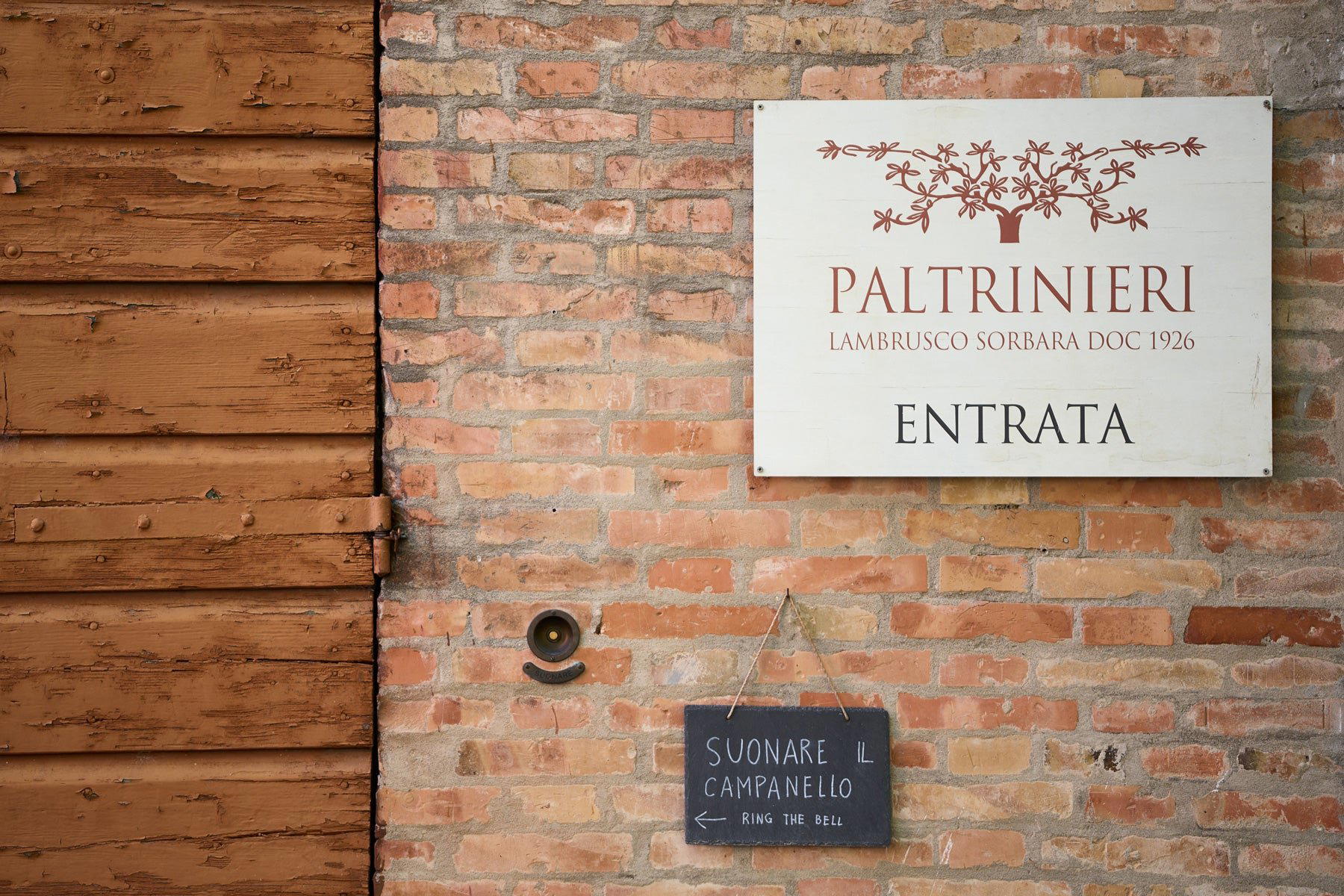 Paltrinieri winery in Sorbara, Italy