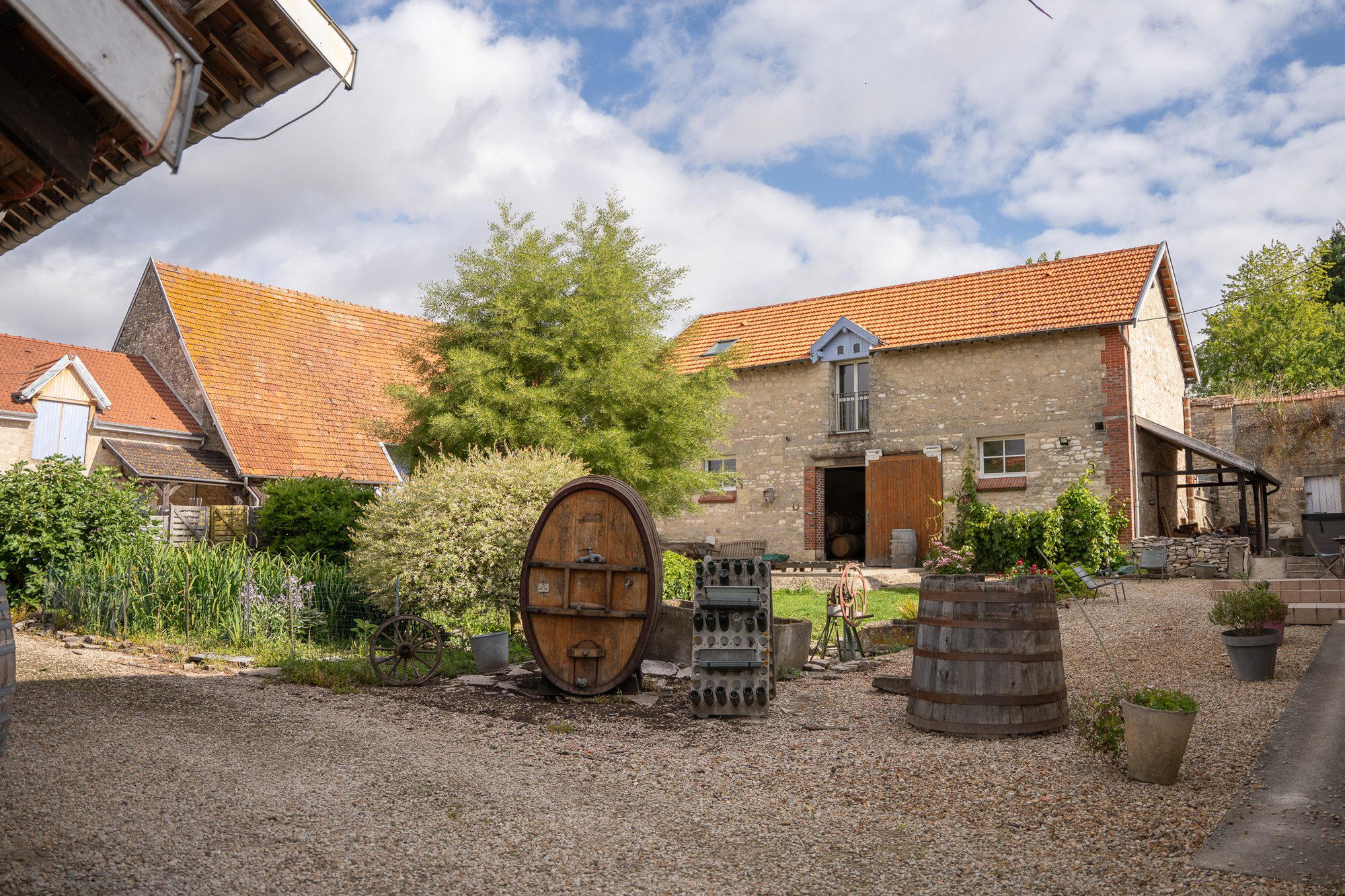 Champagne Francis Boulard & Fille winery in Faverolles Et Coemy, France