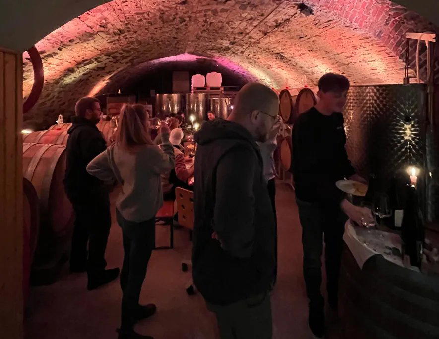 Weingut von Agris winery in Alzenau