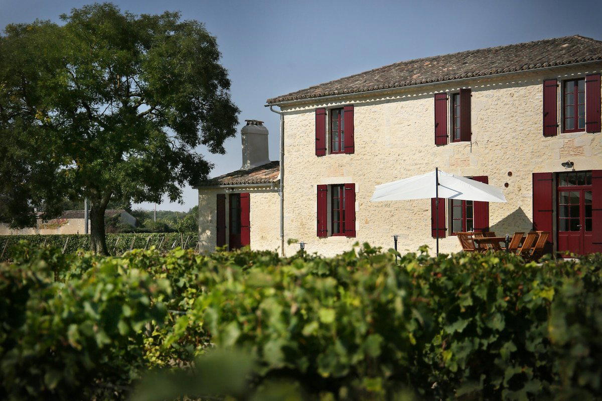 Château Clos Floridène winery in Barsac, France
