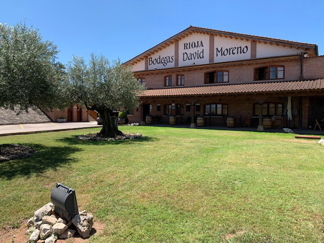 Bodegas David Moreno winery in Badaran, Spain
