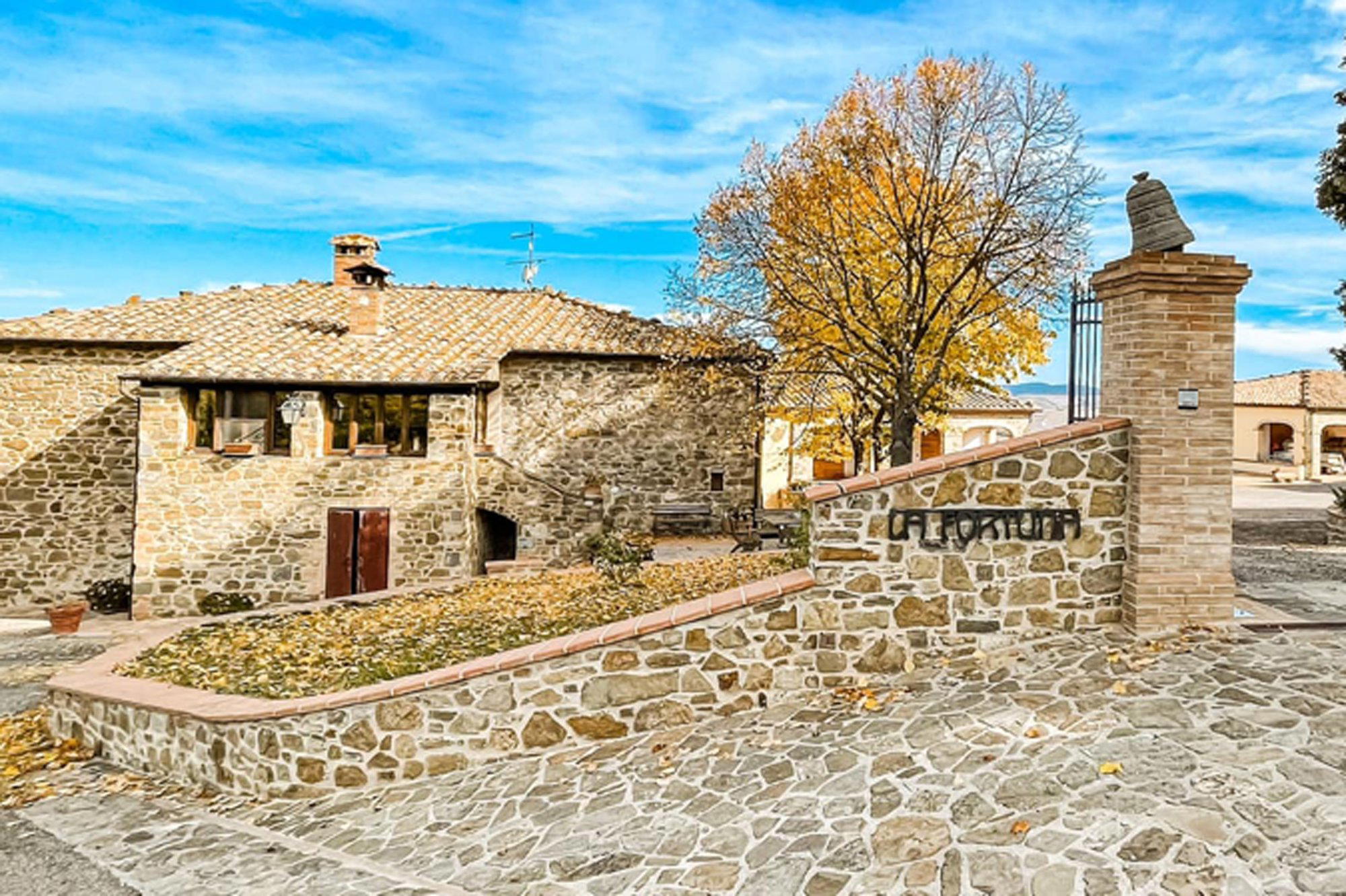 La Fortuna winery in Montalcino, Italy