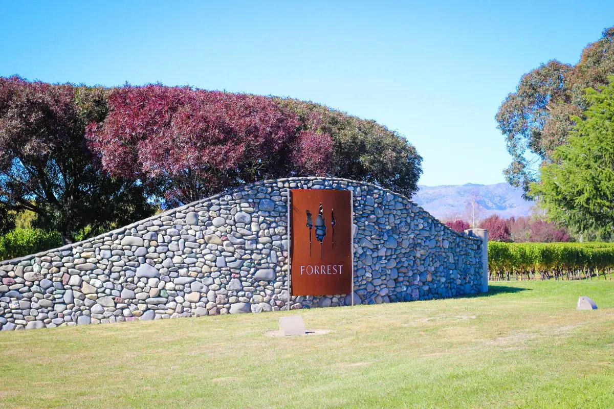 Forrest Wines winery in Blenheim
