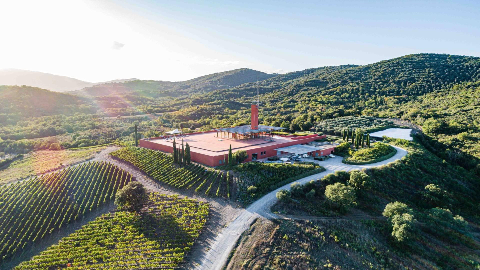 Rocca di Frassinello winery in Gavorrano, Italy