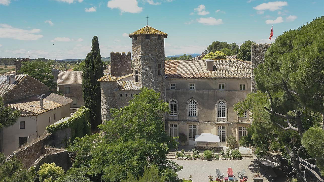 Château d'Agel winery in Agel, France