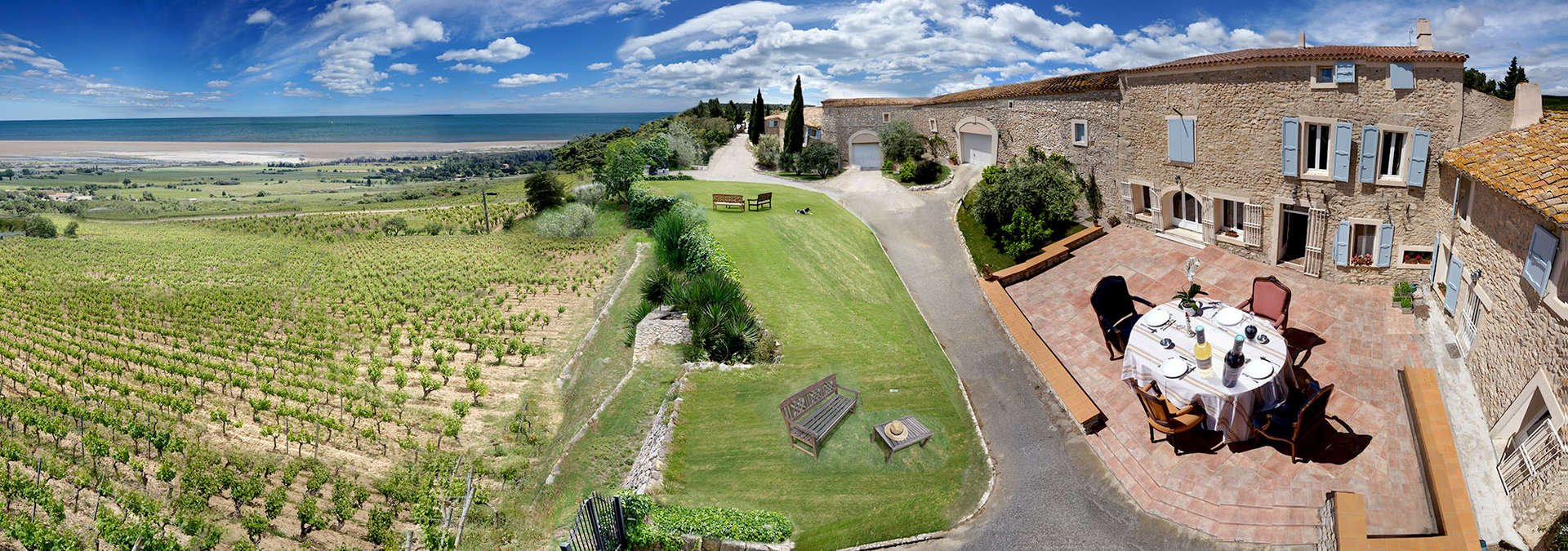 Château d’Anglès winery in Fleury, France