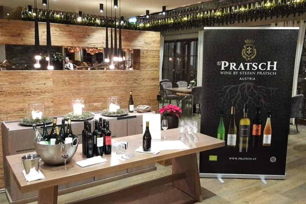 Wine by S. Pratsch winery in Hohenruppersdorf