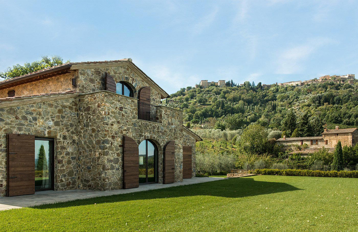 La Gerla winery in Montalcino, Italy
