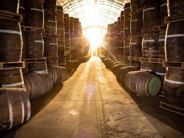Oude Molen Distillery, Grabouw, South Africa