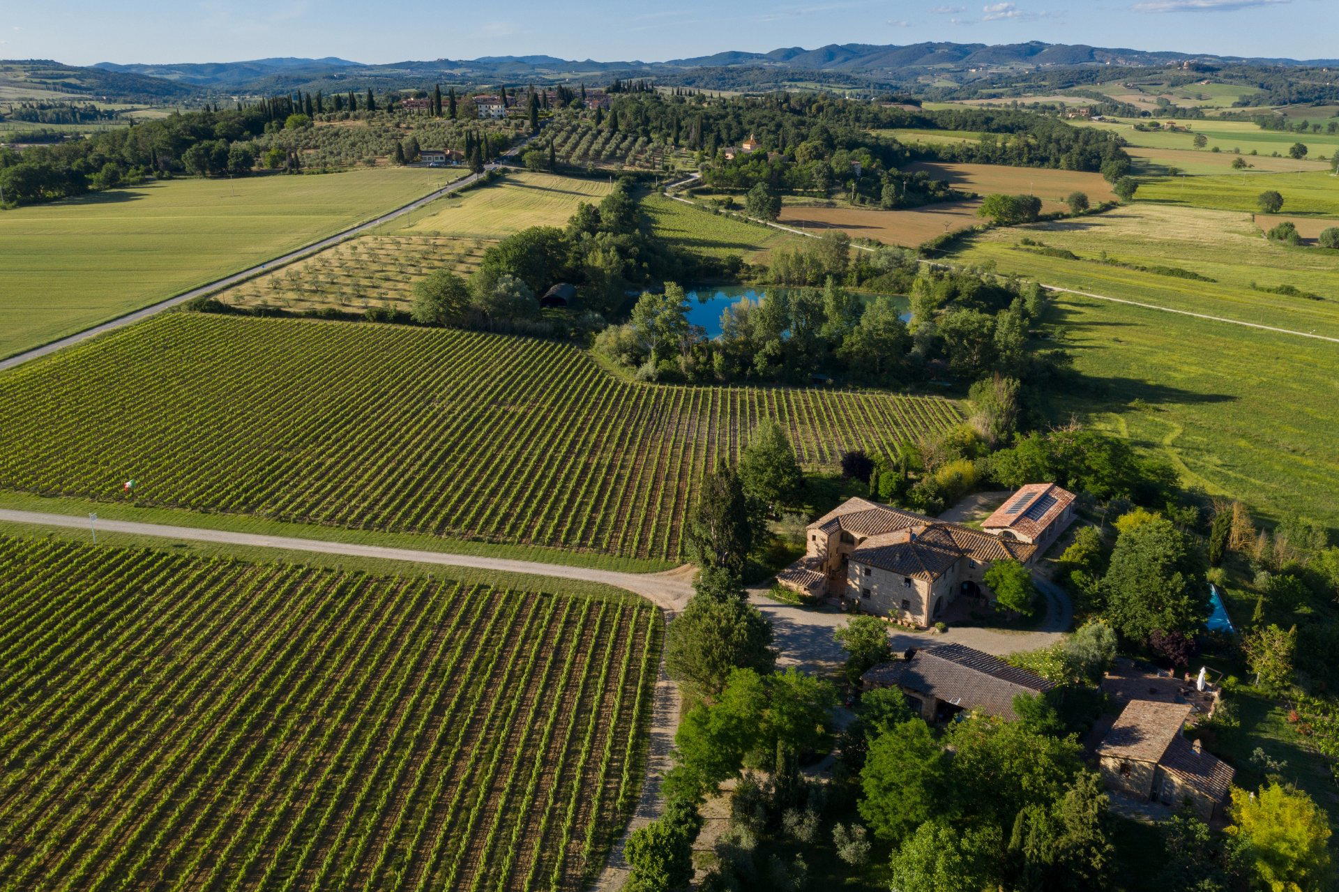 Carpineta Fontalpino winery in Castelnuovo Berardenga, Italy