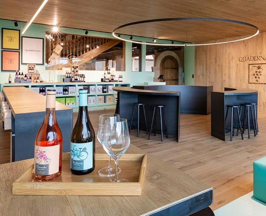 Bodegas Quaderna Via winery in Ayegui, Spain
