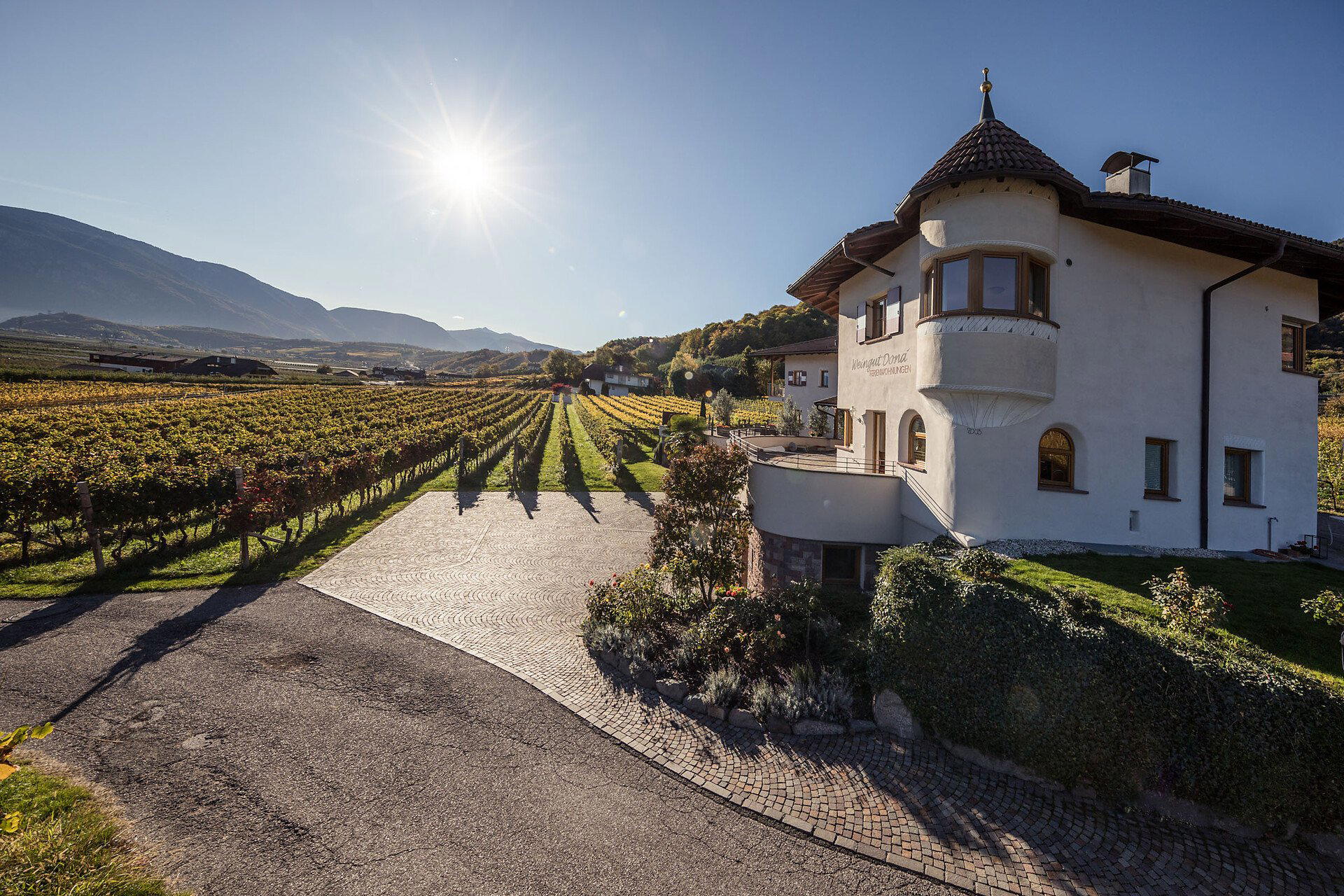 Weingut Donà winery in Eppan, Italy