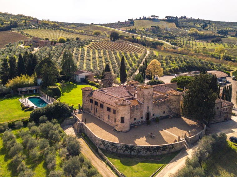 Castello di Gabbiano, San Casciano V P, Italy