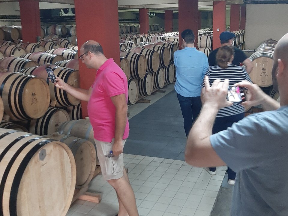 Cavino Winery & Distillery, Aigion, Greece