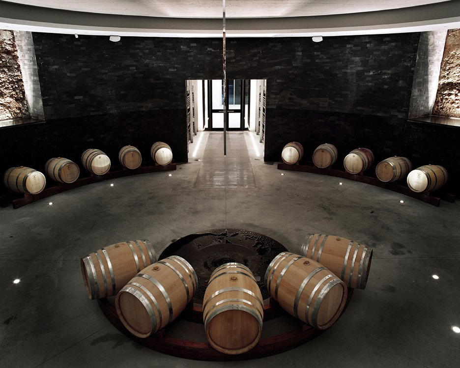 Bisceglia winery in Lavello, Italy