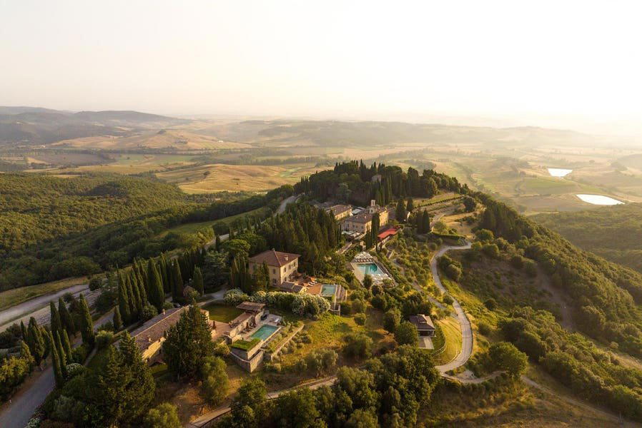 Castiglion del Bosco winery in Montalcino, Italy
