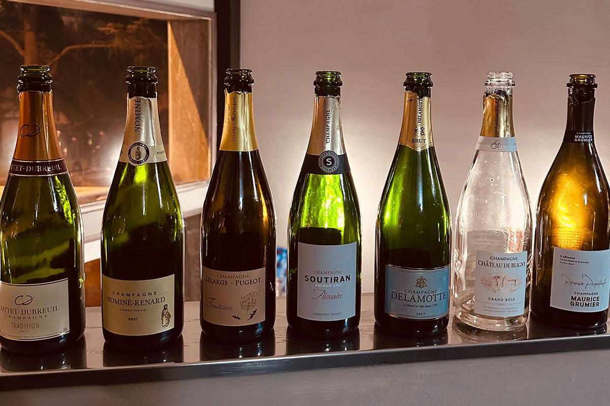Champagne Soutiran winery in Ambonnay, France