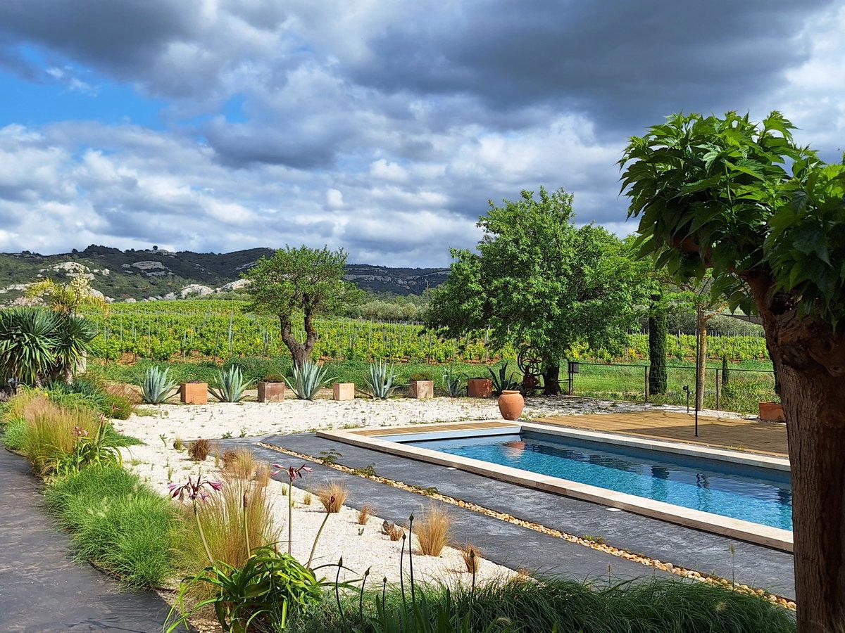 Château Cascadais winery in Saint Laurent De La Cabrerisse, France
