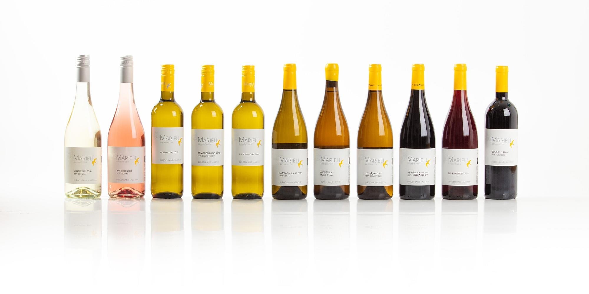 Biowein und Schnaps Mariell winery in Großhöflein