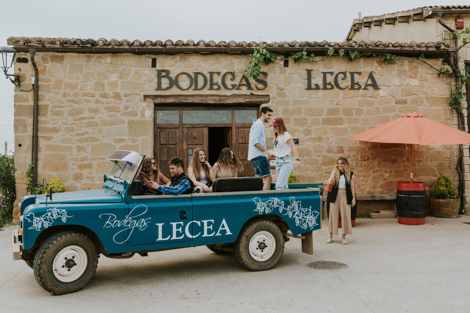 Bodegas Lecea winery in San Asensio, Spain