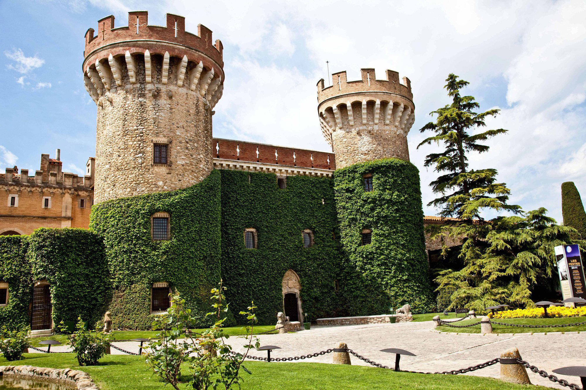 Castell de Perelada Vins i Caves winery in Peralada, Spain