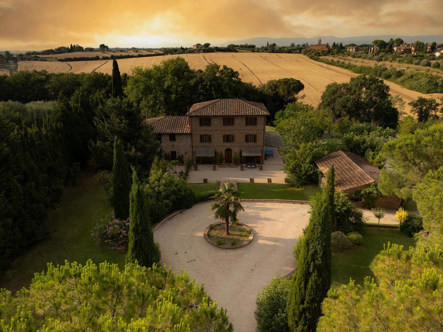 San Lorenzo winery in Montalcino, Italy