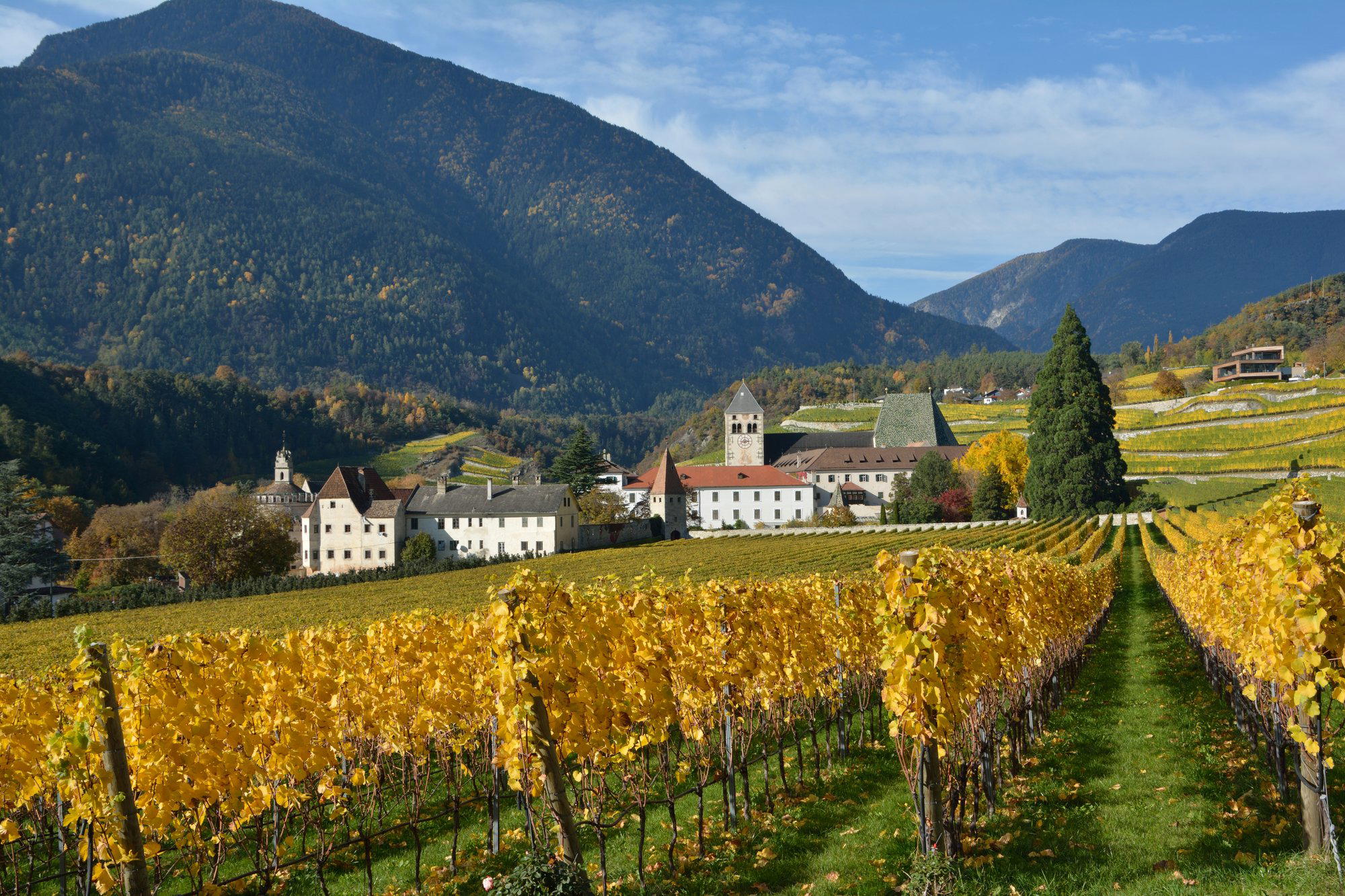 Kloster Neustift winery in Vahrn, Italy