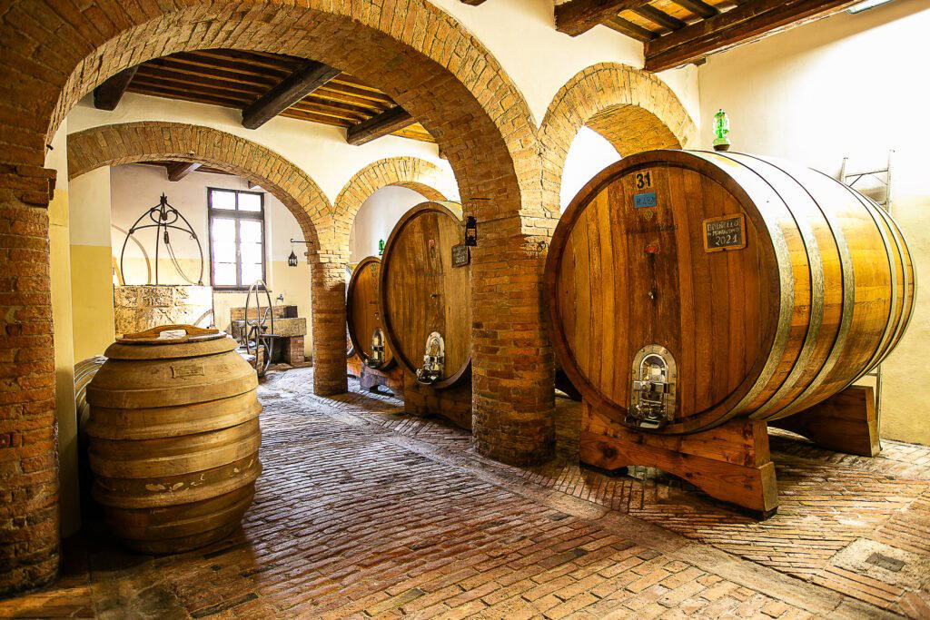 Abbadia Ardenga winery in Torrenieri, Italy