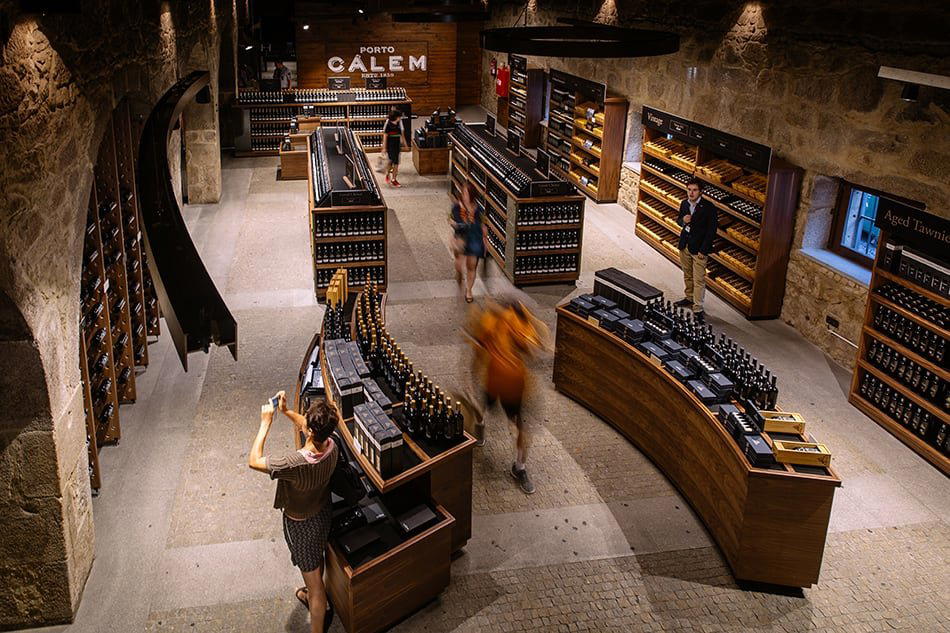 Cálem winery in Vila Nova de Gaia