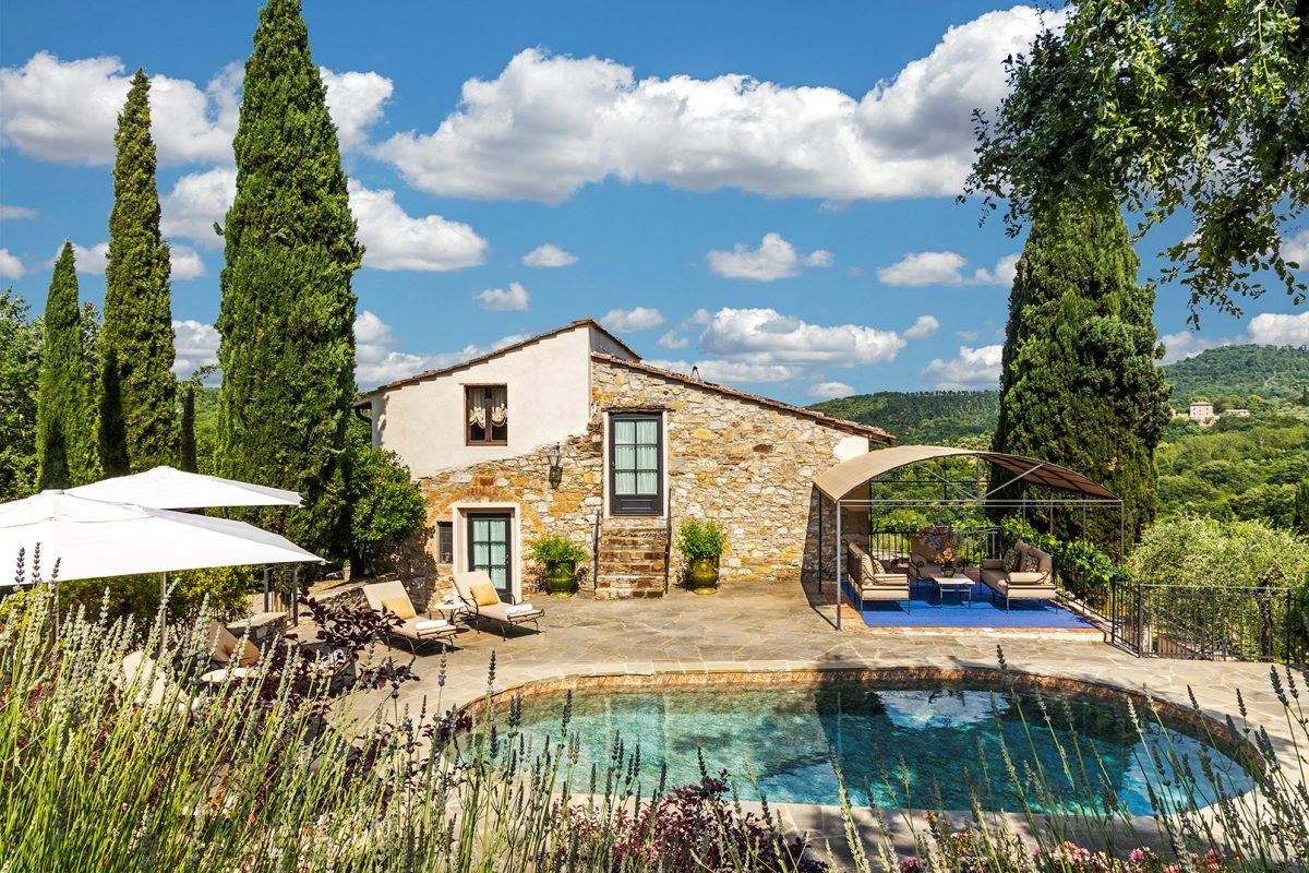 Villa i Cipressi winery in Montalcino, Italy