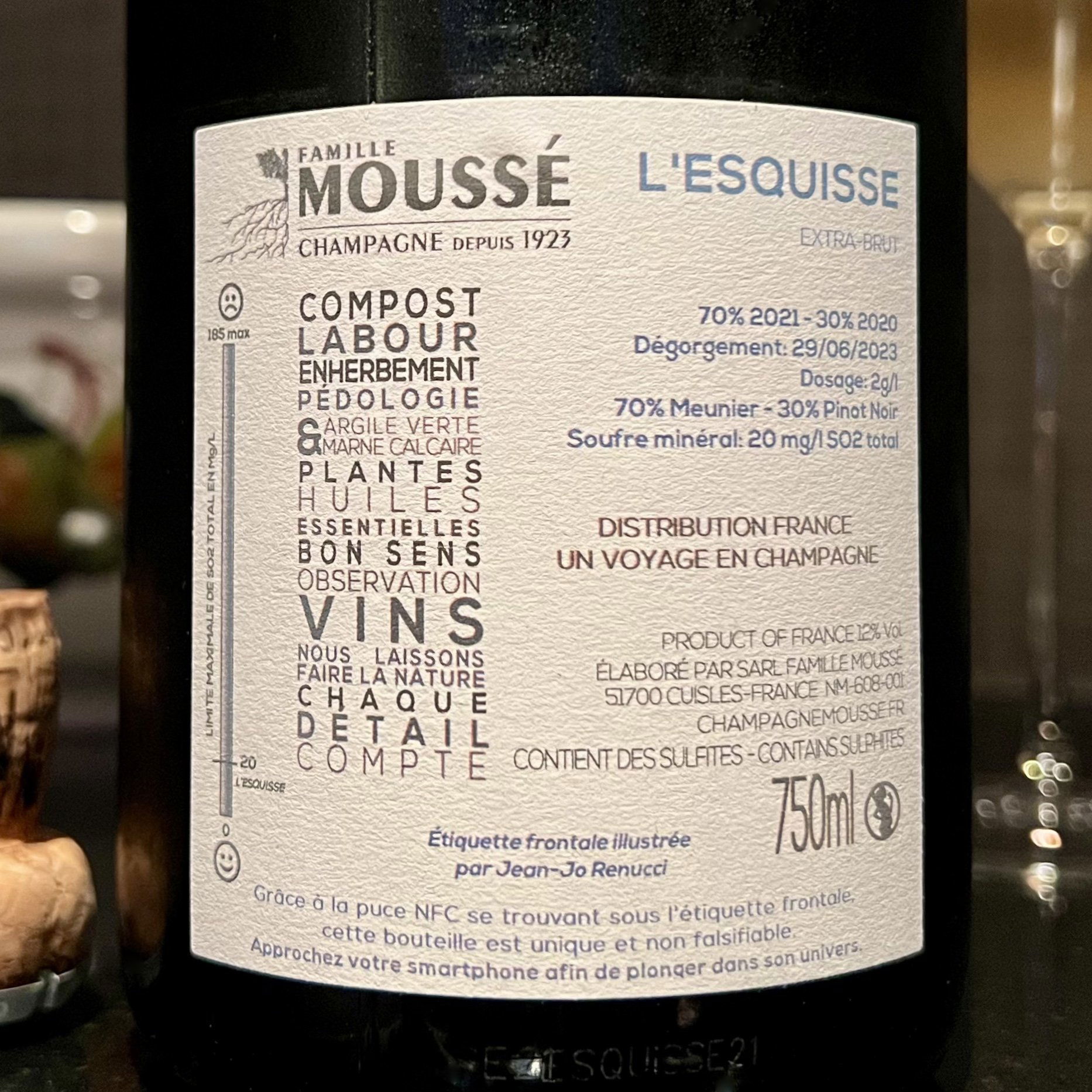 Champagne Moussé Fils, Winery in Cuisles