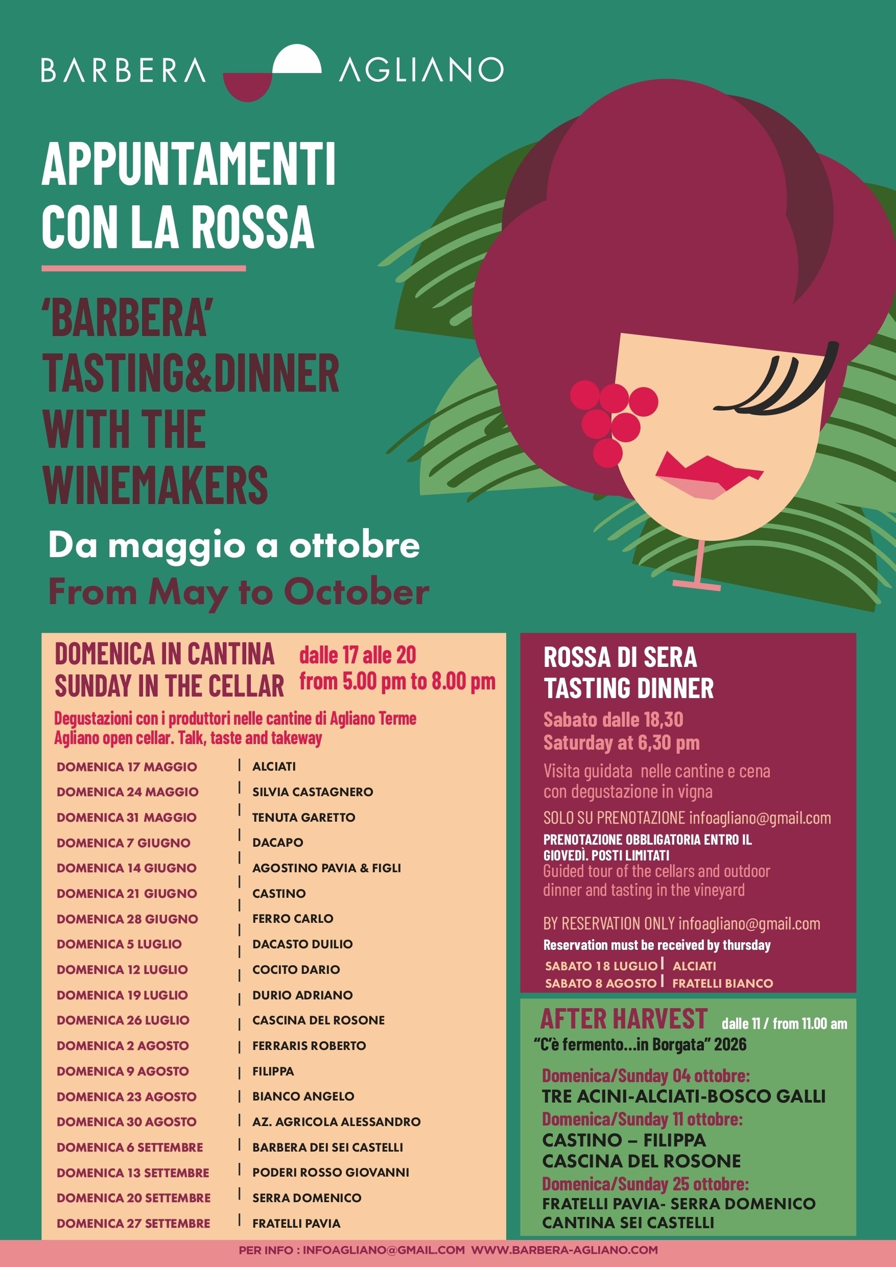 Bianco Angelo winery in Agliano, Italy