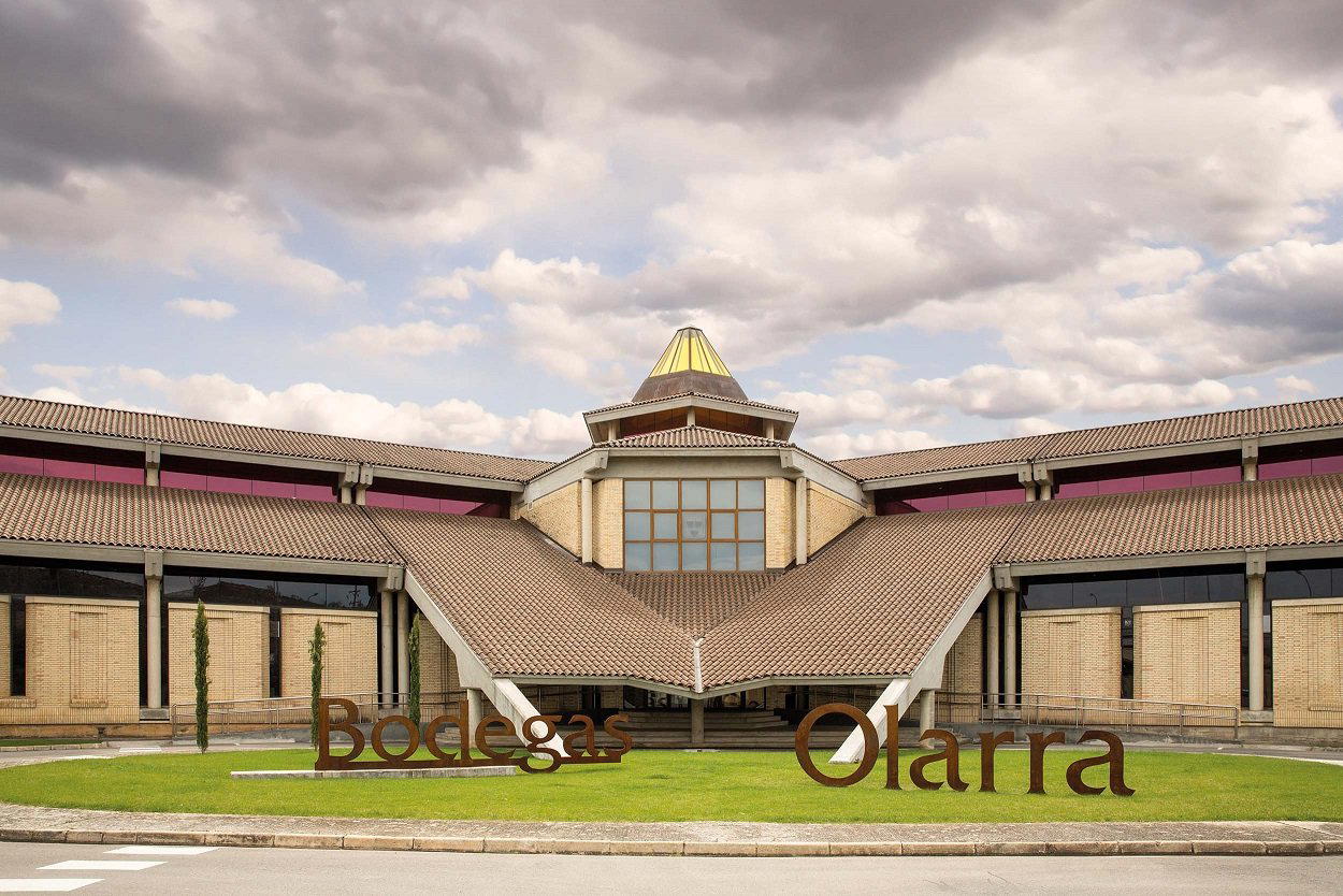 Bodegas Olarra winery in Logroño, Spain