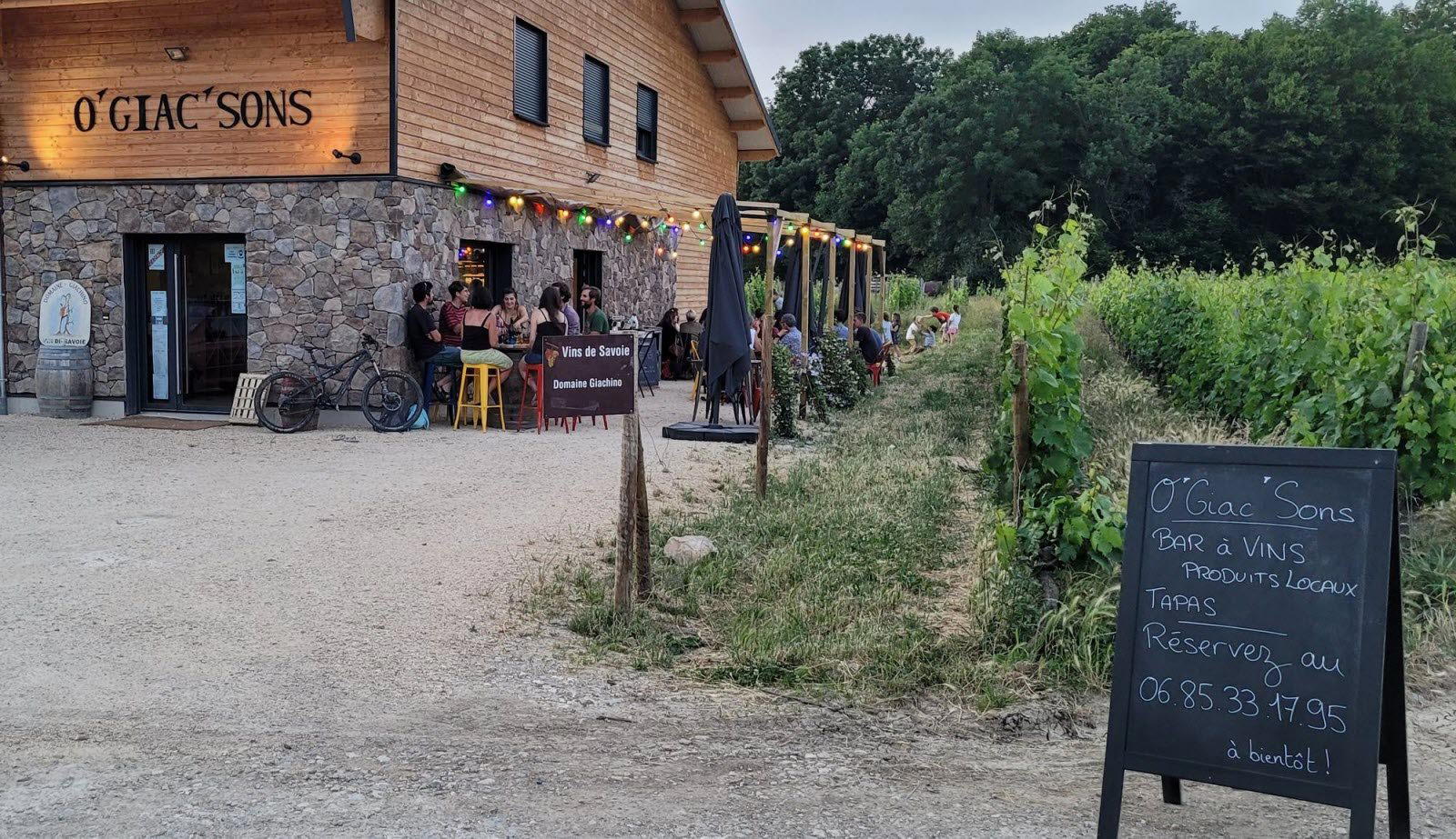 Domaine Giachino winery in Chapareillan