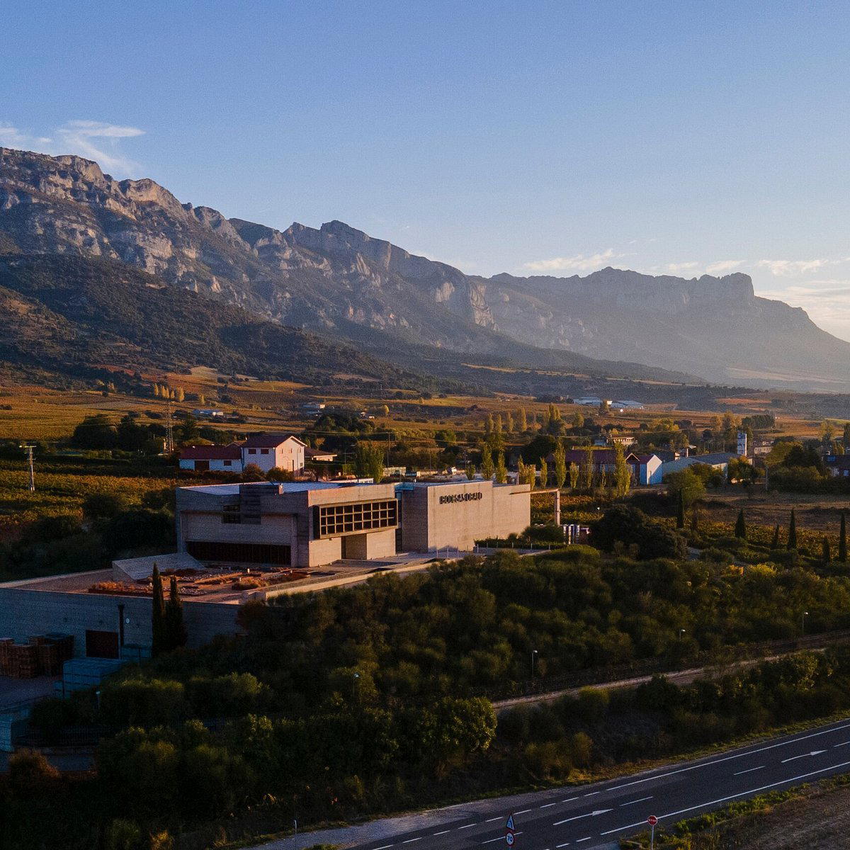 Bodegas Obalo winery in Abalos, Spain