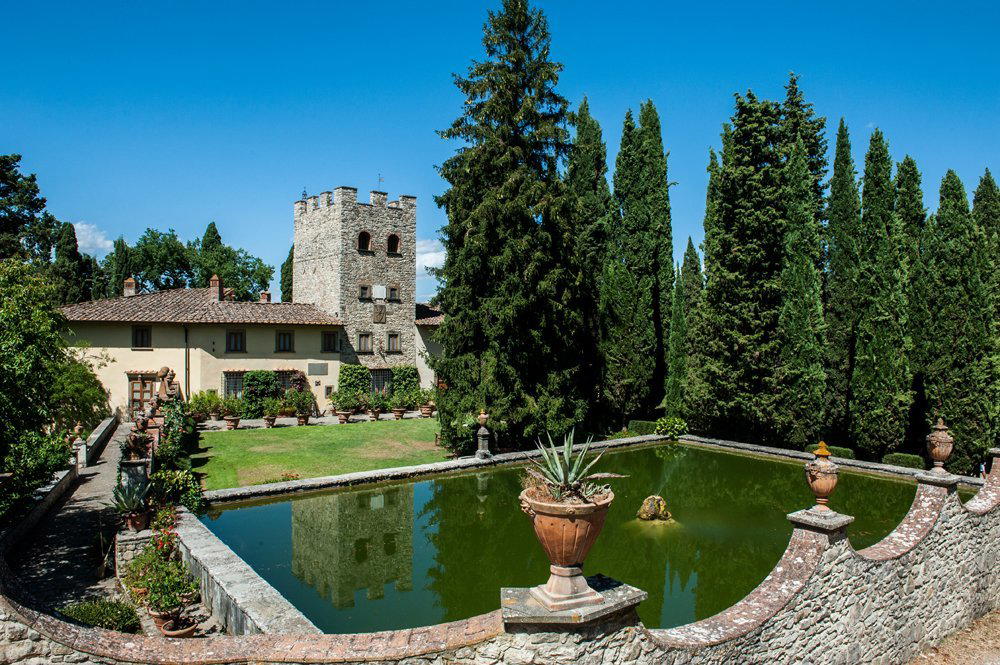 Castello di Verrazzano winery in Greve in Chianti, Italy
