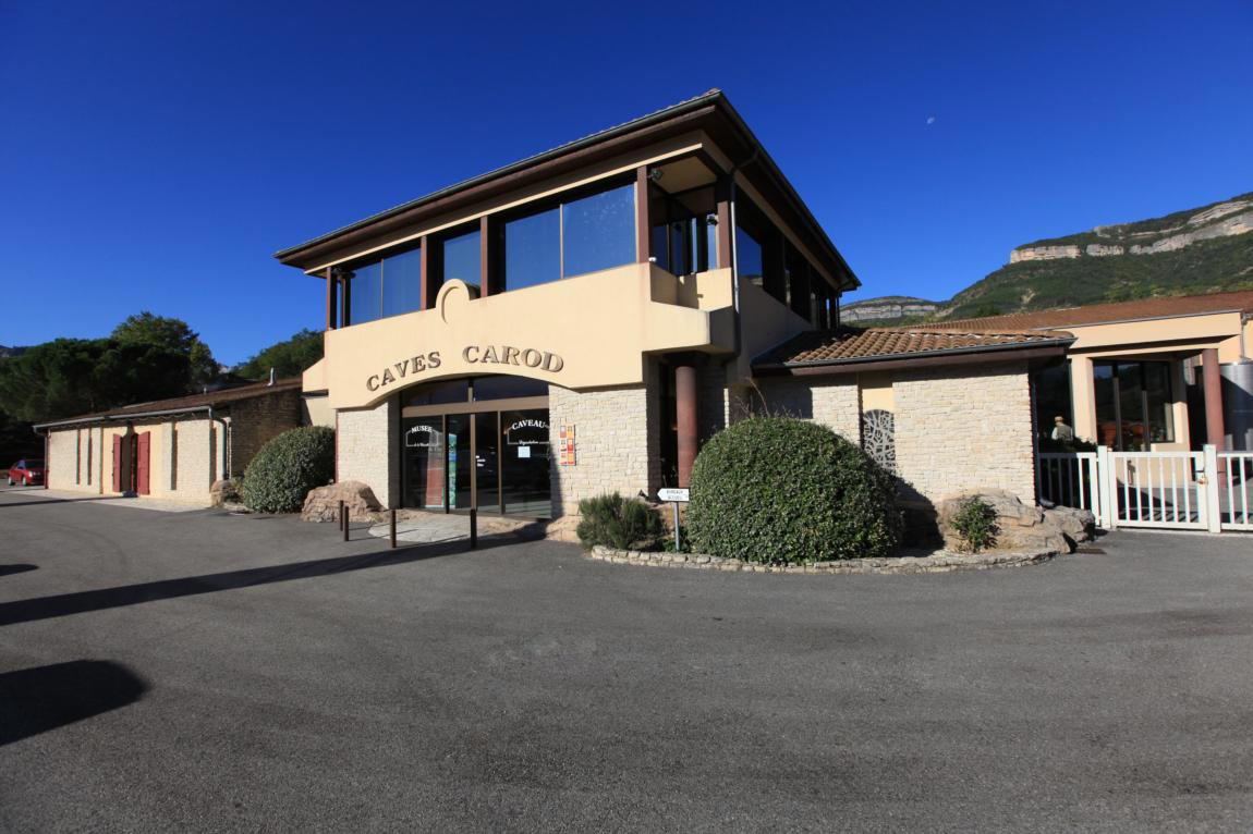 Caves Carod winery in Vercheny