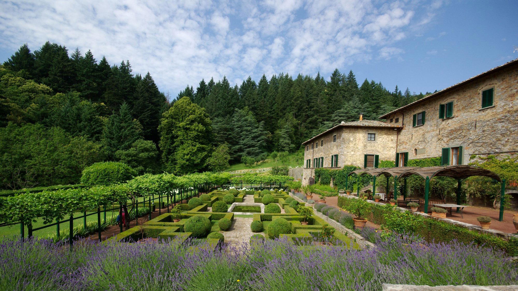 Badia a Coltibuono winery in Gaiole in Chianti