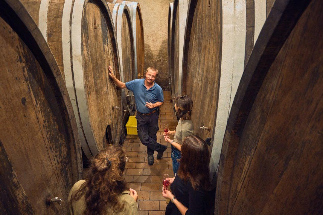 Cave Alain Emery winery in Aigle