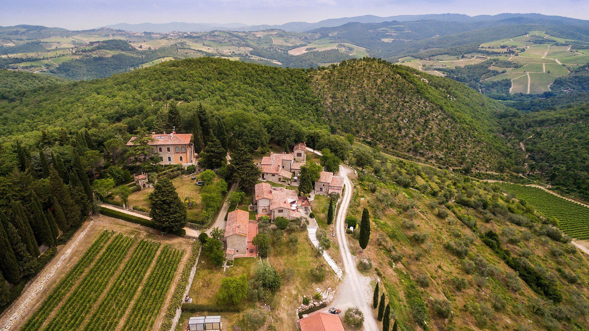 Querceto di Castellina winery in Castellina in Chianti, Italy