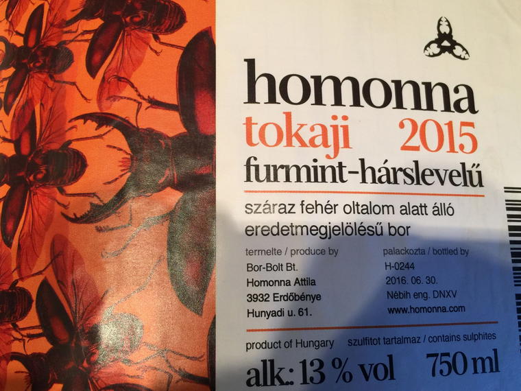 Atilla Homonna, Erdőbénye, Hungary