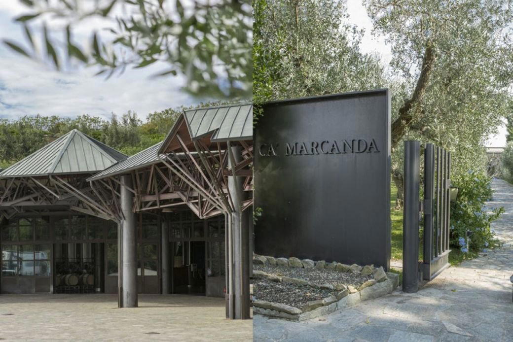 Ca' Marcanda winery in Castagneto Carducci, Italy