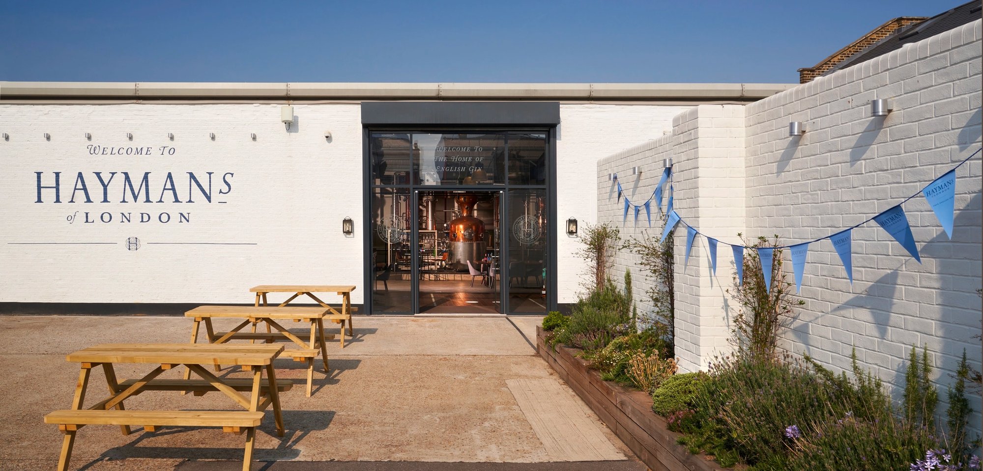 Hayman's Gin Distillery winery in London, United Kingdom