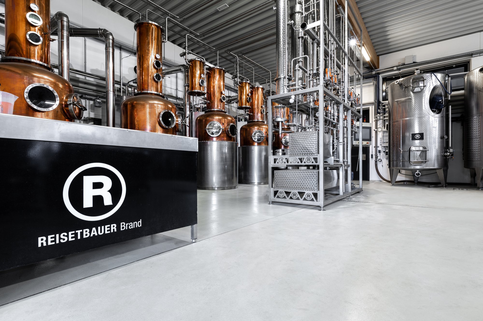 Strassbauer Distillery winery in Vienna, Austria